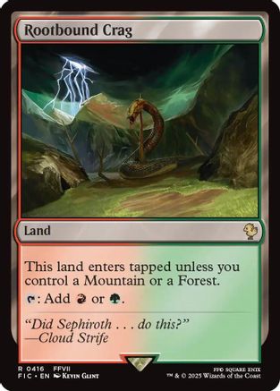 Rootbound Crag (FIC-416) - rare
