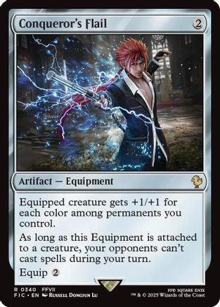 Conqueror's Flail (FIC-340) - rare