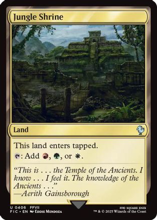 Jungle Shrine (FIC-406) - uncommon