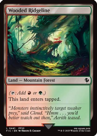 Wooded Ridgeline (FIC-441) - common