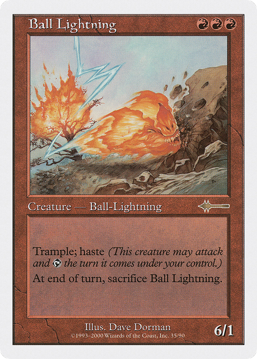Ball Lightning (BTD-035) - rare