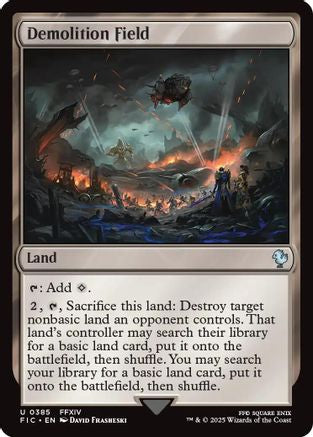 Demolition Field (FIC-385) - uncommon