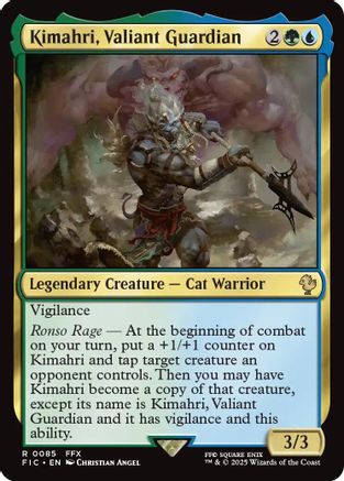 Kimahri, Valiant Guardian (FIC-085) - rare