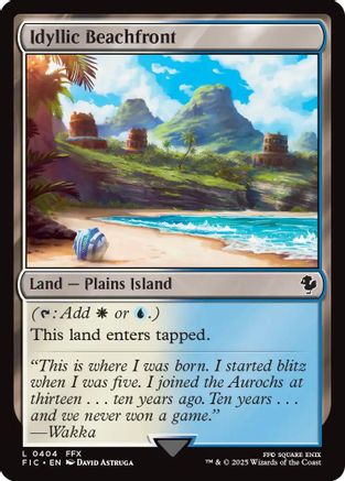 Idyllic Beachfront (FIC-404) - land