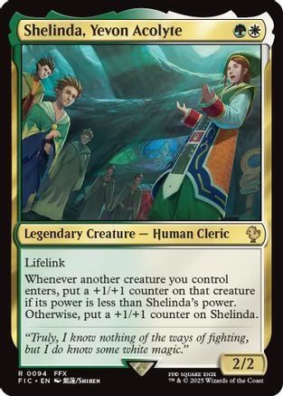 Shelinda, Yevon Acolyte (FIC-094) - rare