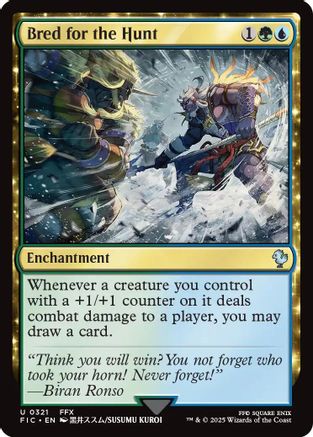 Bred for the Hunt (FIC-321) - uncommon