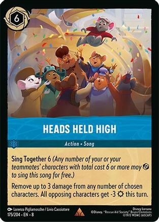 Heads Held High (175/204) - Rare