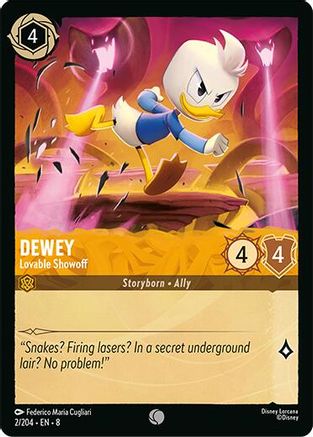 Dewey - Lovable Showoff (2/204) - Common