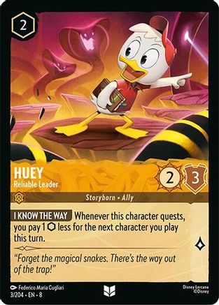 Huey - Reliable Leader (3/204) - Uncommon