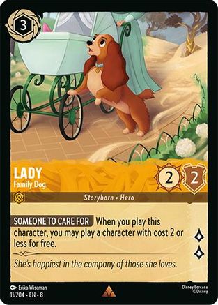 Lady - Family Dog (11/204) - Rare