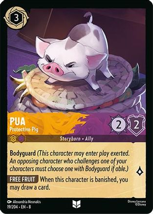 Pua - Protective Pig (19/204) - Uncommon