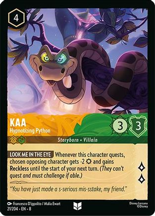 Kaa - Hypnotizing Python (21/204) - Uncommon