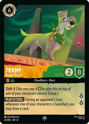 Tramp - Dapper Rascal (22/204) - Super Rare