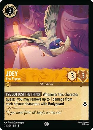 Joey - Blue Pigeon (36/204) - Common