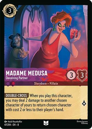 Madame Medusa - Deceiving Partner (47/204) - Uncommon - Cold Foil