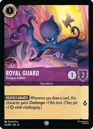 Royal Guard - Octopus Soldier (52/204) - Common - Cold Foil