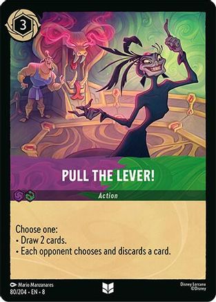 Pull the Lever! (80/204) - Uncommon - Cold Foil