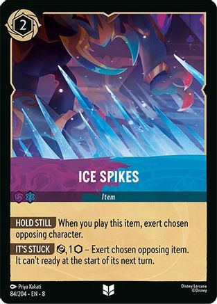 Ice Spikes (84/204) - Uncommon - Cold Foil