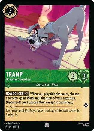 Tramp -Observant Guardian (87/204) - Common