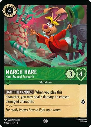 March Hare - Hare-Brained Eccentric (91/204) - Common