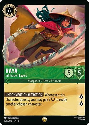 Raya - Infiltration Expert (100/204) - Legendary - Cold Foil