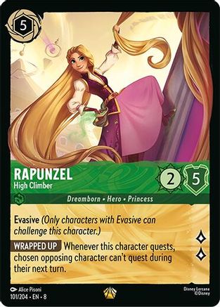 Rapunzel - High Climber (101/204) - Legendary