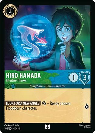 Hiro Hamada - Intuitive Thinker (106/204) - Uncommon