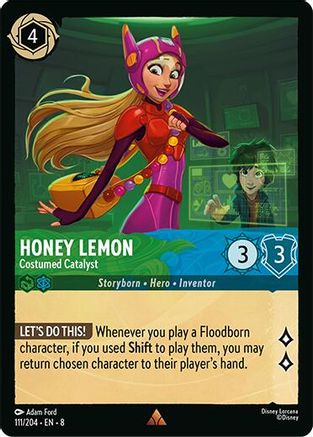 Honey Lemon - Costumed Catalyst (111/204) - Rare