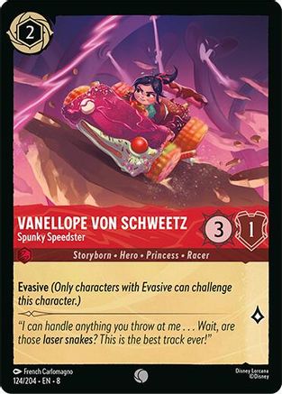 Vanellope Von Schweetz - Spunky Speedster (124/204) - Common