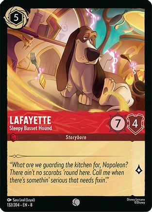 Lafayette - Sleepy Basset Hound (132/204) - Common