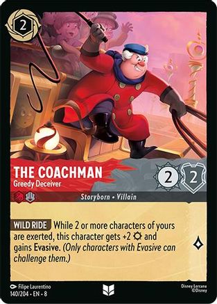 The Coachman - Greedy Deceiver (140/204) - Uncommon