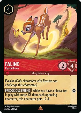 Faline - Playful Fawn (145/204) - Rare