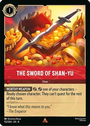 The Sword of Shan Yu (152/204) - Rare