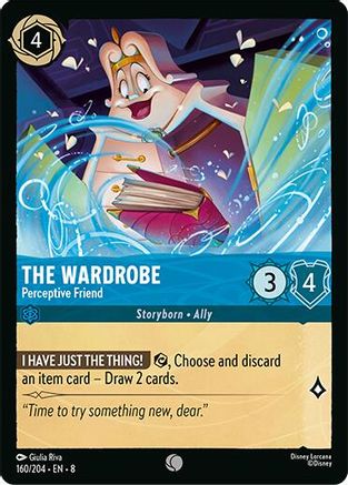 The Wardrobe - Perceptive Friend (160/204) - Common - Cold Foil