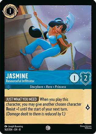 Jasmine - Resourceful Infiltrator (162/204) - Common