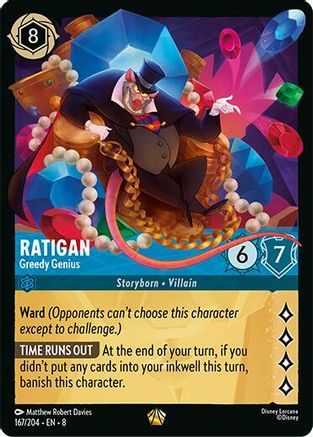 Ratigan - Greedy Genius (167/204) - Legendary