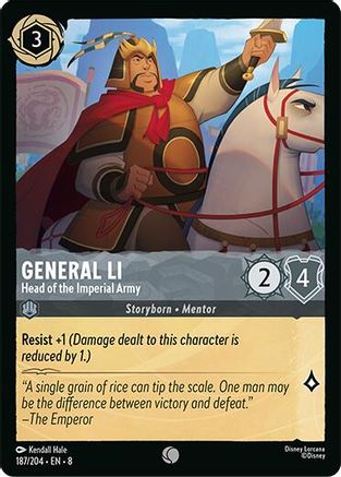 General Li - Head of the Imperial Army (187/204) - Common