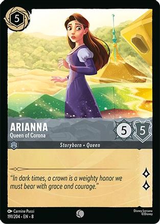 Arianna - Queen of Corona (191/204) - Common