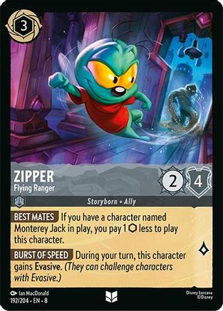 Zipper - Flying Ranger (192/204) - Uncommon