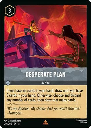 Desperate Plan (201/204) - Rare