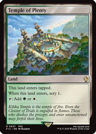 Temple of Plenty (FIC-437) - rare