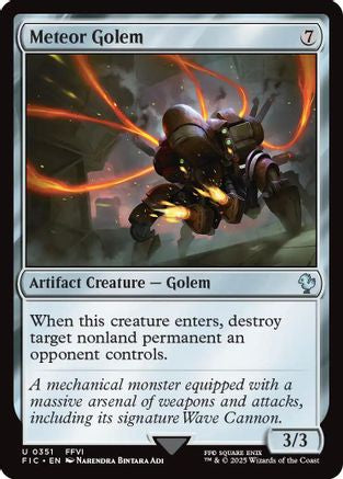Meteor Golem (FIC-351) - uncommon