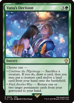Yuna's Decision (FIC-074) - rare