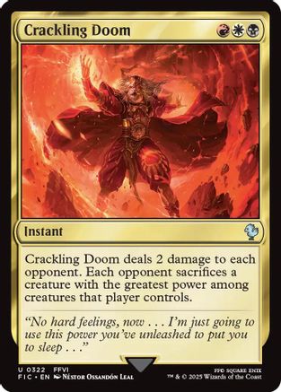 Crackling Doom (FIC-322) - uncommon
