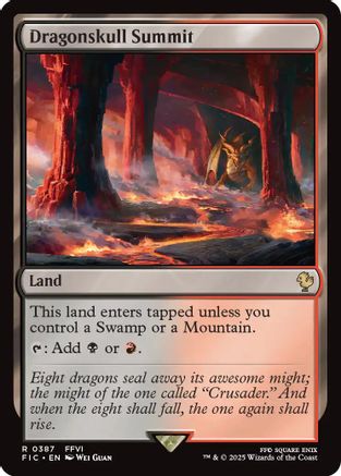 Dragonskull Summit (FIC-387) - rare