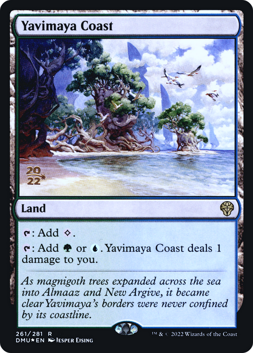 Yavimaya Coast (PRE-261S) - rare - Foil