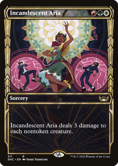 Incandescent Aria (SNC-311) - rare: (Showcase)