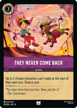 They Never Come Back (78/204) - Uncommon