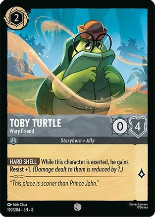 Toby Turtle - Wary Friend (190/204) - Common