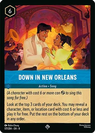 Down in New Orleans (177/204) - Super Rare - Cold Foil